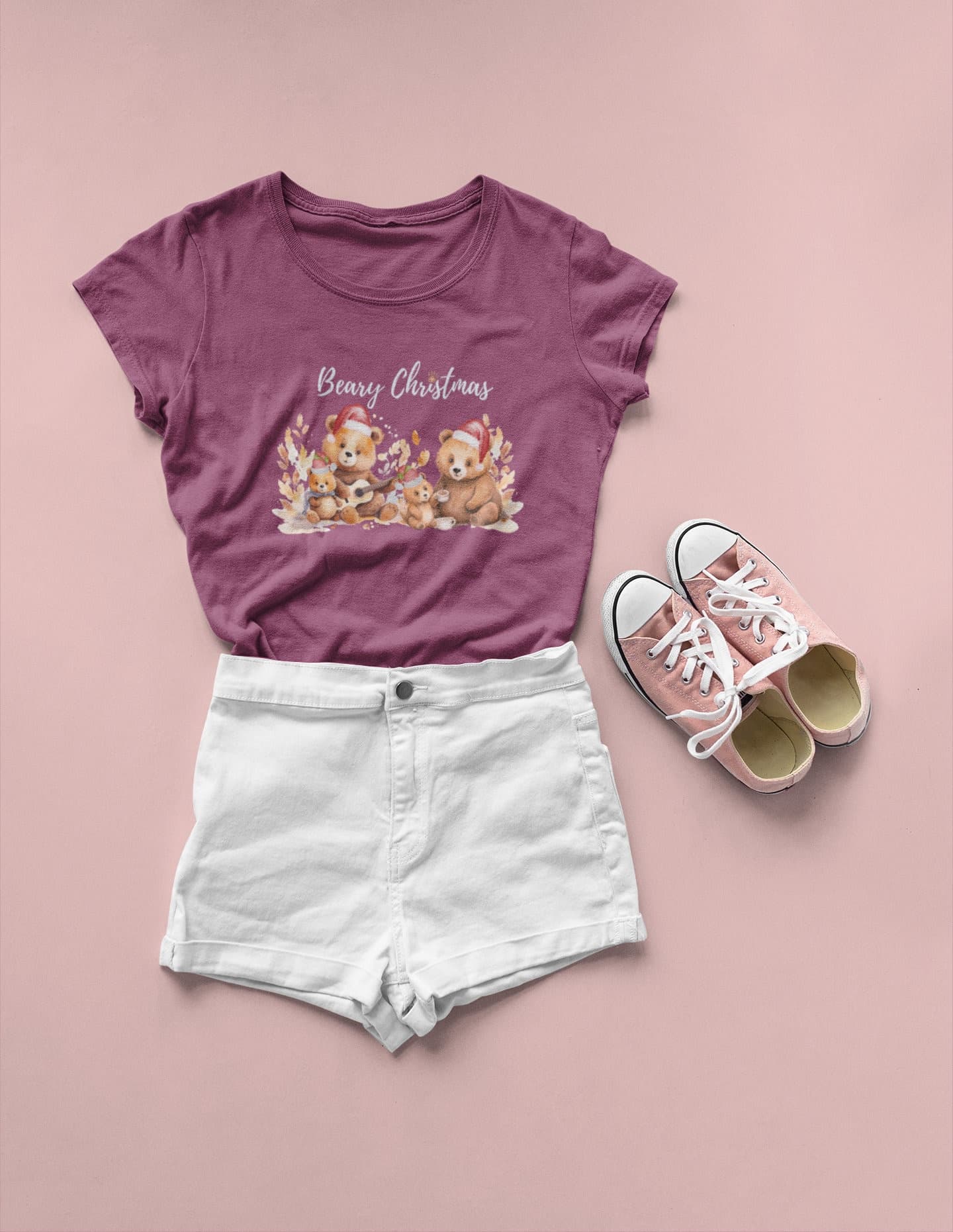 Beary Christmas, Christmas Shirts for Wome